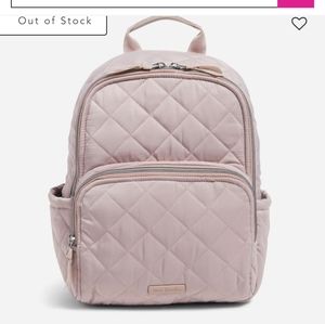 Vera Bradley small light blush pink backpack
